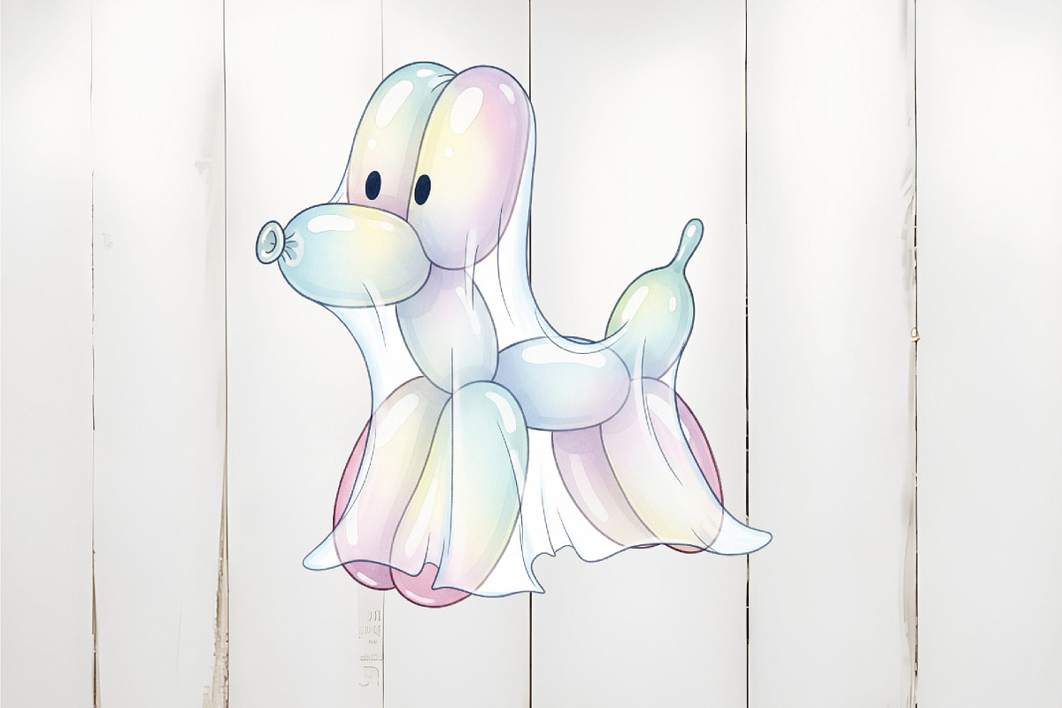 Cute Pastel Spooky Halloween Clipart, an Illustration by Watercolor design (Photo 5 of 6)