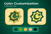 Ramadan and Eid Mubarak 3d Icon set, an Object Illustration by Creative Perspective (Thumbnail 7 of 8)