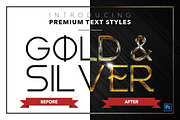 Gold & Silver #5 - 15 Text Styles, a Layer Style Add-On by Jonas Stensgaard (Thumbnail 17 of 18)