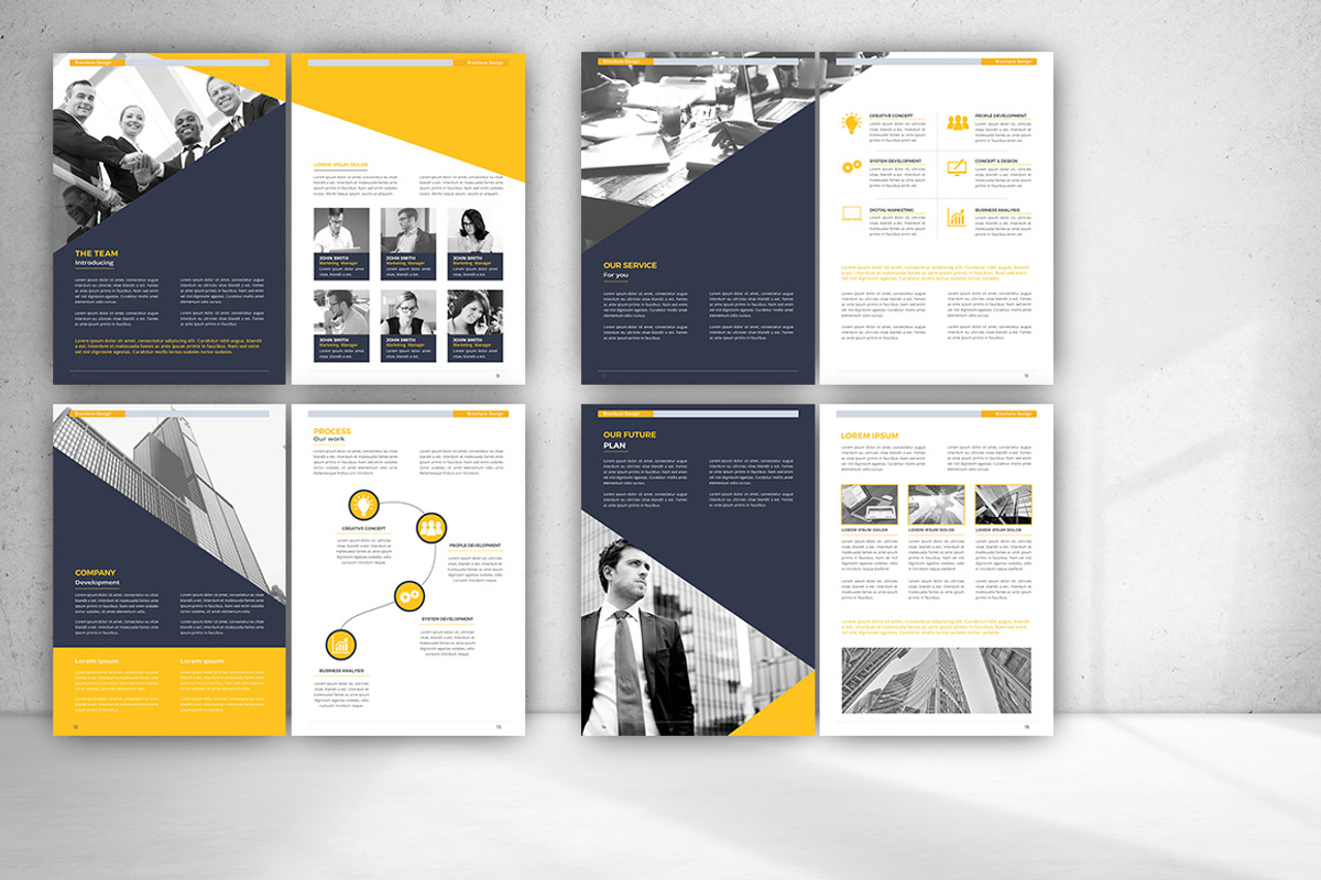 Annual Report, a Brochure Template by design_pick (Photo 3 of 17)
