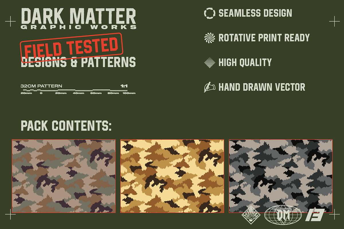 DM CP G2 Camouflage Seamless Pattern, a Pattern Graphic by darkmatter_graphicworks (Photo 2 of 3)
