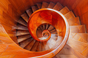 69 Spiral wooden staircases, an Architecture Photo by Handmadefont (Thumbnail 12 of 73)