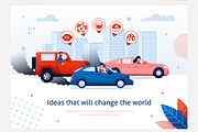 City Life Vector Scenes, an Object Illustration by PavelVinnik (Thumbnail 3 of 3)