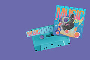 Tape Cassette Mockup, an Advertising Mockup by Graphicboom (Thumbnail 2 of 4)