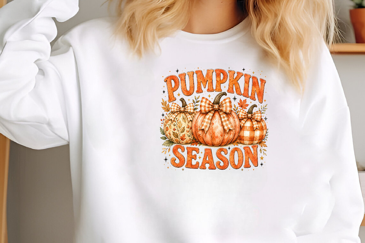 Coquette Pumpkin Season Png, an Object Illustration by CraftArtStudio (Photo 3 of 4)