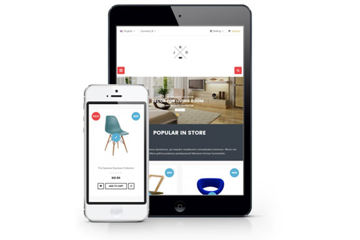 Ap Rojo Prestashop Theme, a Websites & App Template by apollotheme (Photo 2 of 3)
