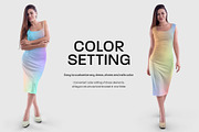 11 Women's Tight Dress Mockups, an Apparel Mockup by Grow Design Craft Studio (Thumbnail 2 of 6)