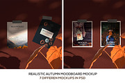 MoodBoard Autumn Fall Scenes, a Books & Magazine Mockup by StyleMockups (Thumbnail 10 of 12)