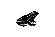 Frog Silhouette Vector Bundle, an Illustration by jahid234 (Thumbnail 32 of 46)