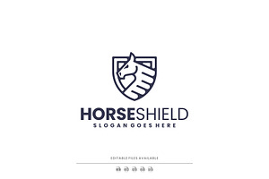 Monoline Horse Logo Design, a Branding & Logo Template by Artnivora.Std
