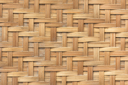 Bamboo basket weave pattern  texture background. Background and, a Person Photo by Ministocker