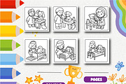 Christmas Toy Hospital Coloring Book, an Education Illustration by Design Zone (Thumbnail 4 of 5)