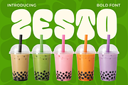 Zesto Bold Display Font, a Font by PutraCetol Studio (Thumbnail 1 of 5)