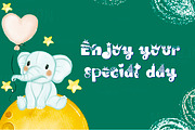 Birthday Party Font, a Symbol Font by N Nakorn Creative (Thumbnail 2 of 10)