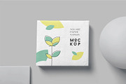 Paper Napkin Mockup, a Household Mockup by megostudi0 (Thumbnail 5 of 6)