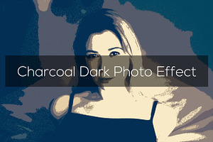 Charcoal Dark Photo Effect