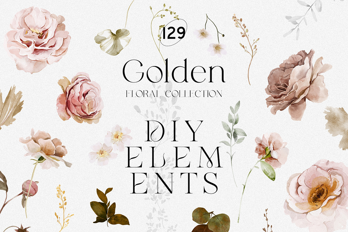 Golden -Blush & Dusty Rose, an Illustration by Isabelle Salem (Photo 6 of 13)