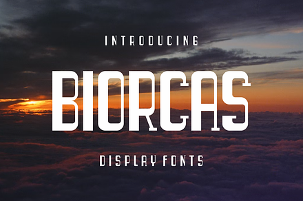 Biorcas, a Serif Font by lelevien