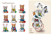 Sea Voyage Cute Animals, an Illustration by lokfrid (Thumbnail 3 of 12)