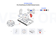 Isometric Engineering Icons, a Duotone Icon by Vectors Market (Thumbnail 3 of 7)