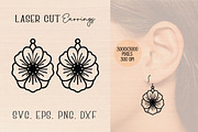 Custom Earrings Laser Cut SVG Bundle, an Object Graphic by jannatulpakhi (Thumbnail 4 of 6)