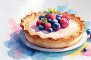 Handmade Cake & Pie Vectors, an Illustration by hafijul (Thumbnail 9 of 12)