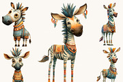 Whimsical African Animas Clipart, an Animal Illustration by Design Scotch (Thumbnail 5 of 9)