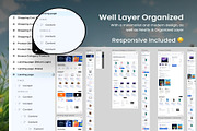Qore - Marketplace Web Design, an UI Kit Template by Lumina_ui_ux202 (Thumbnail 5 of 7)