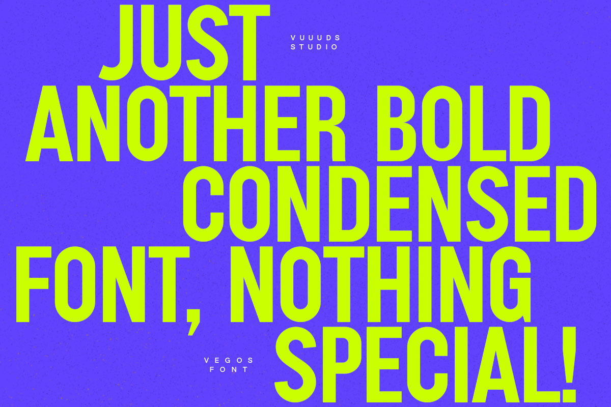 Vegos Font, a Sans Serif Font by vuuuds (Photo 6 of 7)