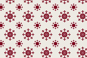 Christmas 10 red seamless patterns, a Pattern Graphic by kozyrevaelena (Thumbnail 3 of 3)
