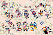 chormatic ribbon, a Pattern Graphic by rumacorakstudio (Thumbnail 3 of 6)