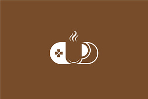 unique café logo design