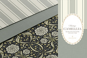 Arts & Crafts Floral Patterns Black, a Pattern Graphic by Eclectic Anthology (Thumbnail 6 of 10)