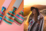 Mexican Serape Seamless Patterns, a Pattern Graphic by Lagmar Design (Thumbnail 5 of 6)
