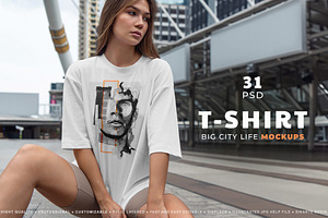 T-Shirt Mockup Big City