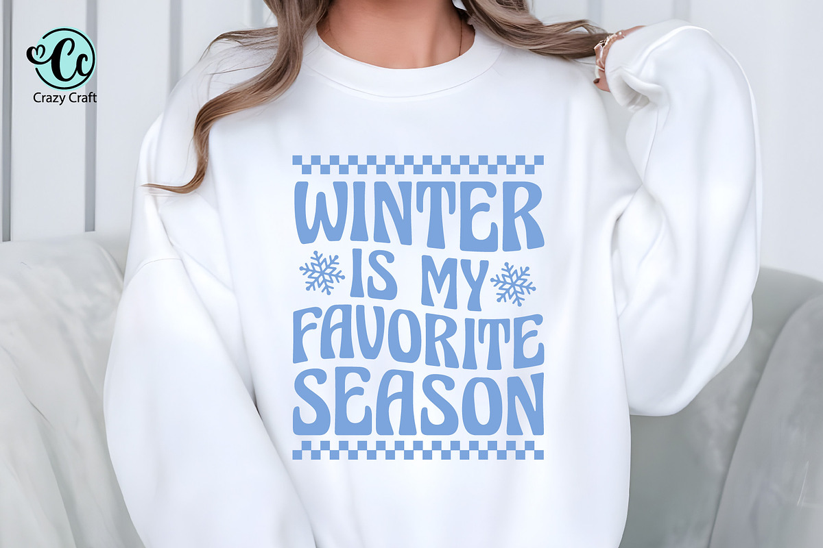 10 Trendy Winter t-shirt SVG PNG, a Texture Graphic by CrazyCraft (Photo 4 of 4)