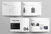 Brand Guideline Template Landscape, a Brochure Template by E-Type (Thumbnail 7 of 8)