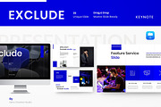 Exclude – Business Keynote Template, a Presentation Template by Dens Creative Studio (Thumbnail 1 of 6)