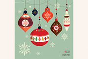 Christmas Balls Pack, a Decorative Illustration by Inkant Studio (Thumbnail 3 of 3)