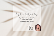 Invitation Mockup Bundle, Easel Sign, a Product Mockup by TatiMockup (Thumbnail 10 of 10)