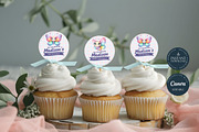 Butterfly Birthday Cupcake Toppers, an Invitation Template by Tracia Creative (Thumbnail 4 of 5)