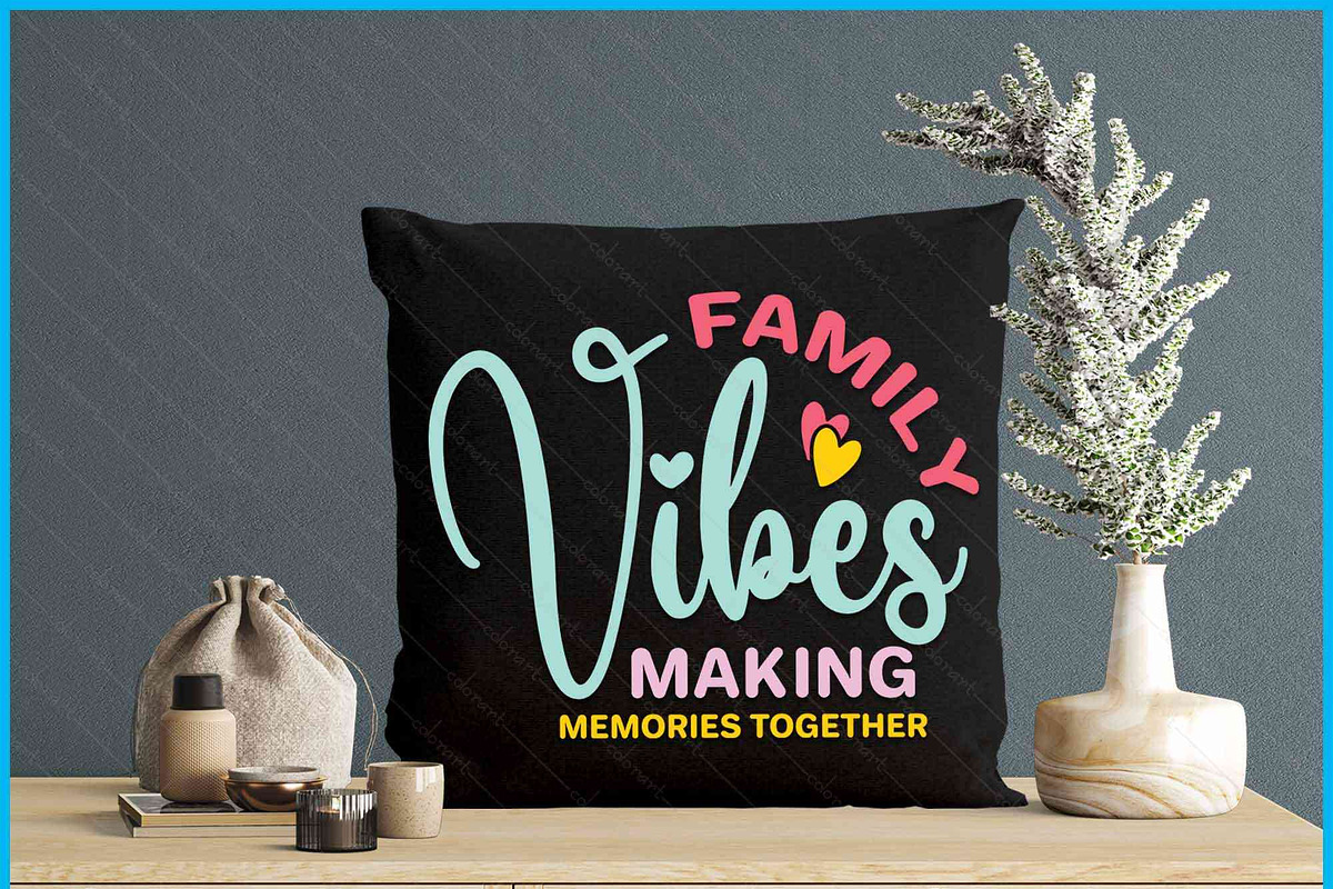 Family Vibes Reunion Vacation SVG, an Object Graphic by Creativeusart (Photo 4 of 4)