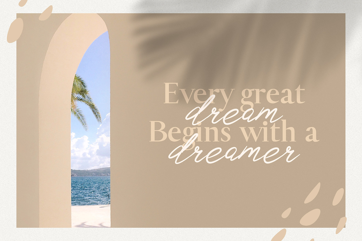 Living Dreams - Serif & Script Font preview 2