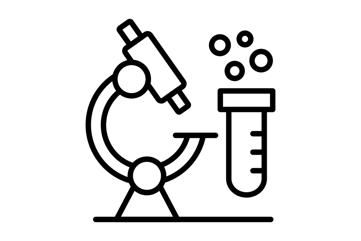 Labortary Line Icon, an Icon by Pexelpy