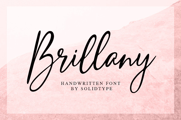 Brillany - Handwritten Font preview 8
