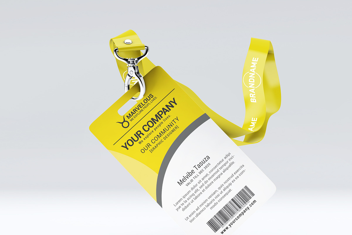 Company Identity Cards, a Card Template by Business Flyers (Photo 4 of 4)