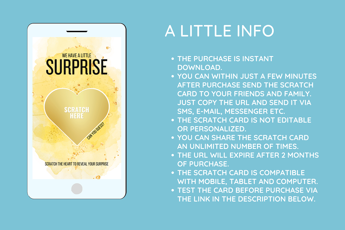 Grandma Reveal Digital Scratch Card, an App Template by SunshineStudioBoutique (Photo 4 of 7)