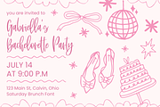 Saturday Brunch, a tight tall script, a Script Font by Rachel White Art (Thumbnail 14 of 18)