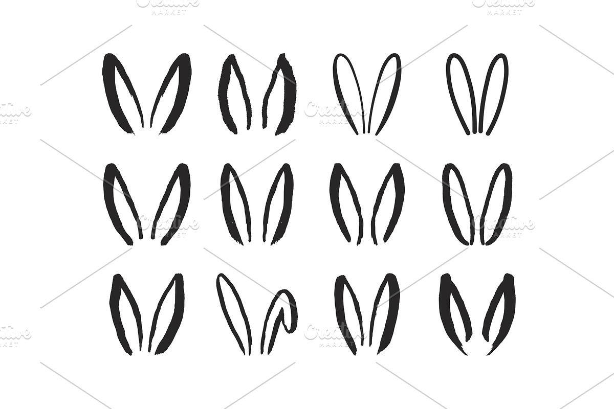 Cute Easter bunny, rabbit, hare, an Object Illustration by sceptical cactus