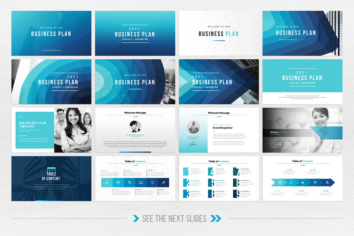 Business Plan Keynote Template, a Presentation Template by WhiteGraphic (Photo 8 of 47)